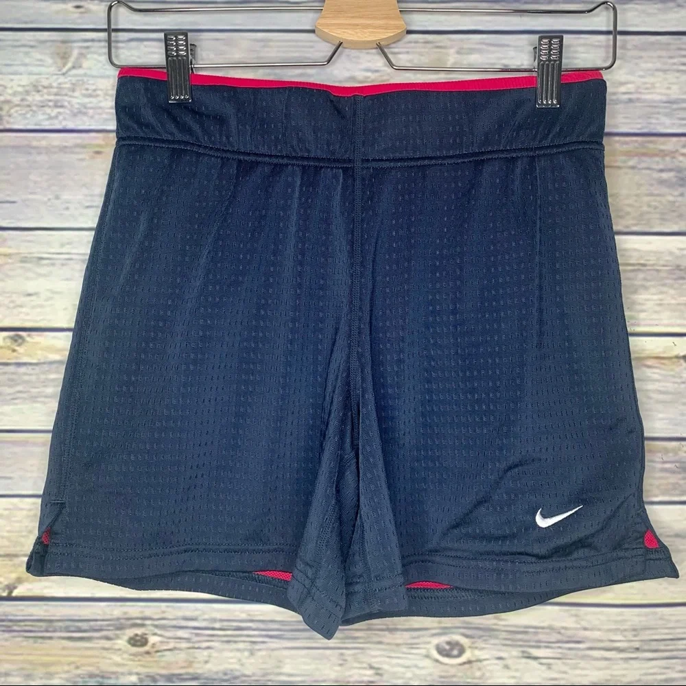 Nike High Waisted Mesh Athletic Short, Size Small - Picture 2 of 7